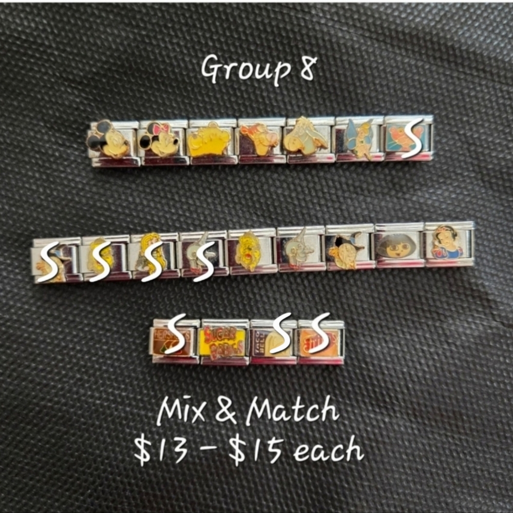 🛍BOGO 50% OFF - LOTS of Italian Charms... too many to list solo!  GROUP 8